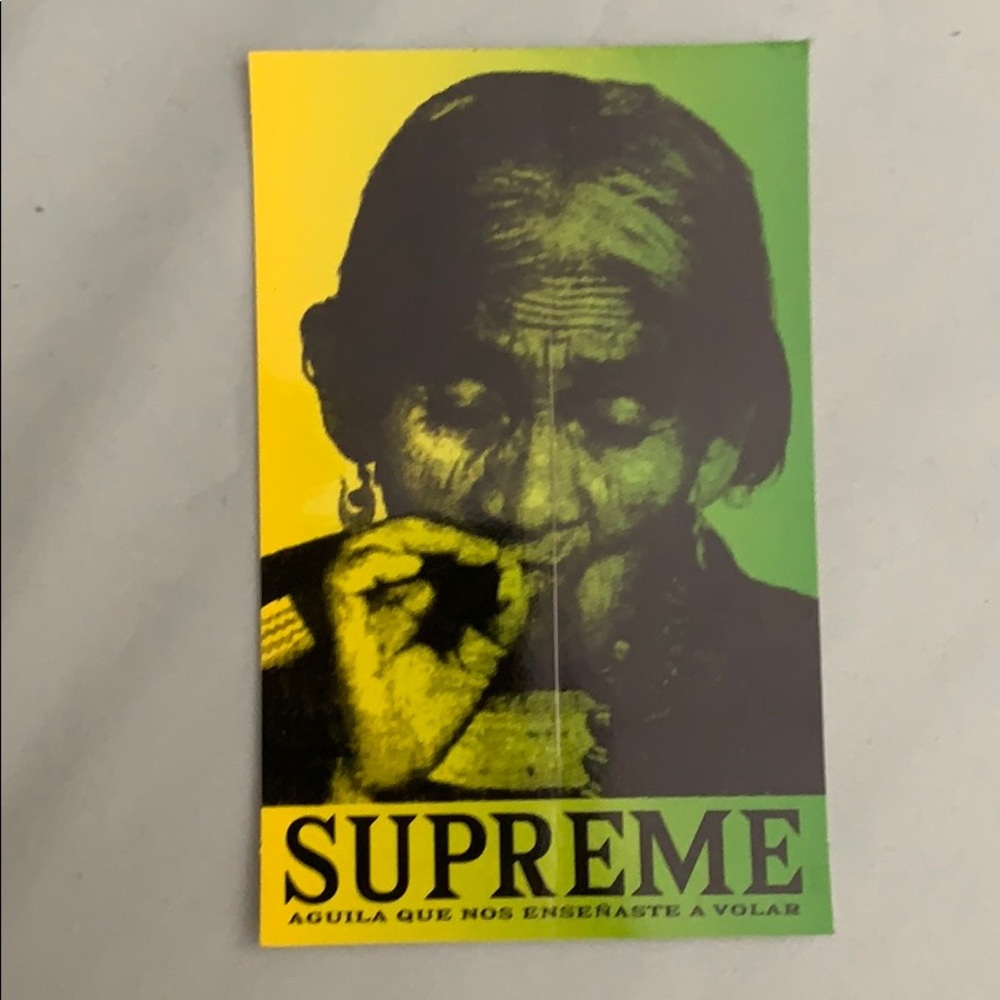 Supreme December 2019 Sticker